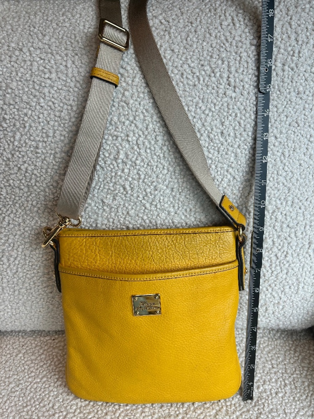 RALPH LAUREN crossbody leather bag